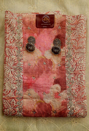 Elegant Cotton Unstitched Suit with Zari & Sequin Work