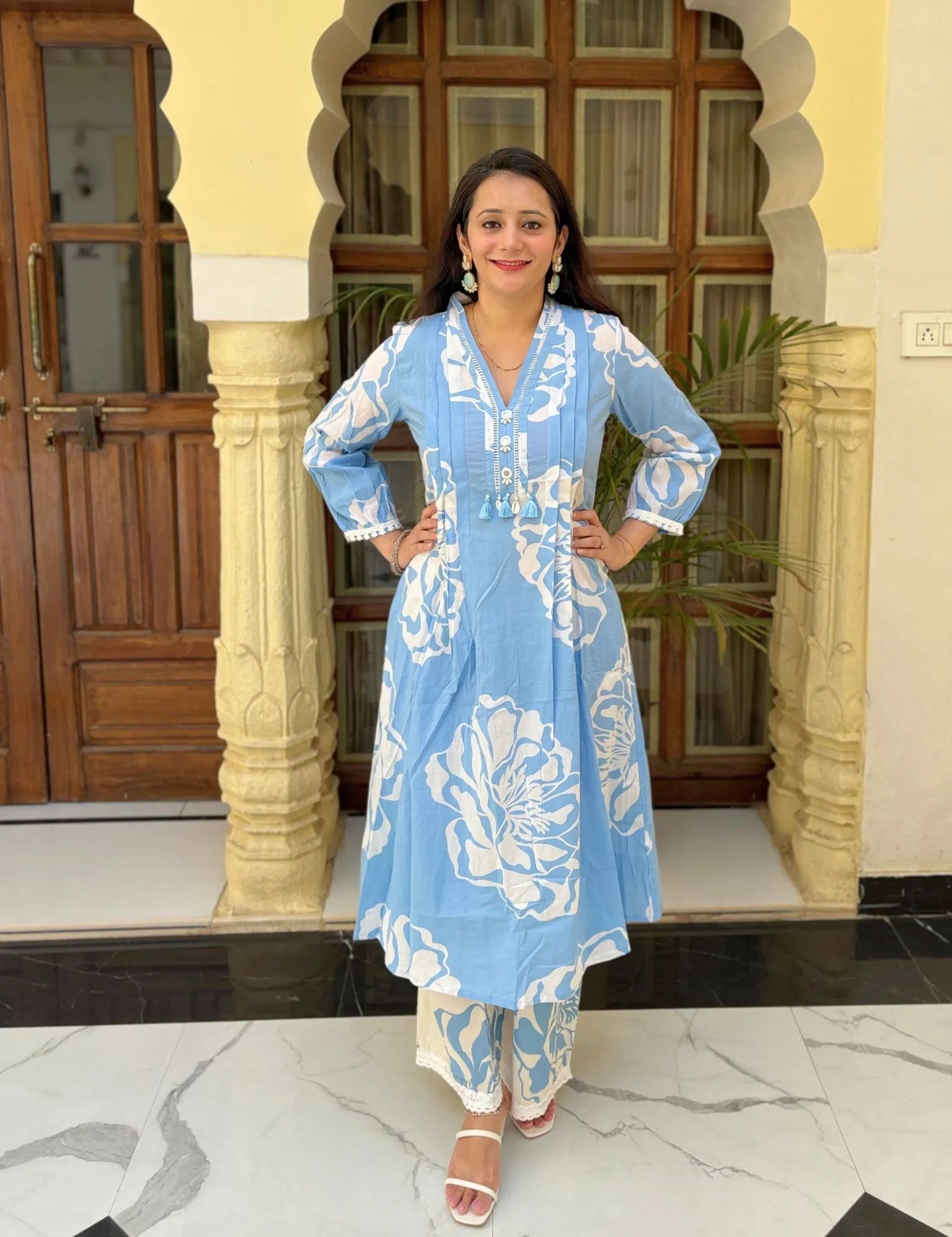 Beautiful Cotton Kurti Set