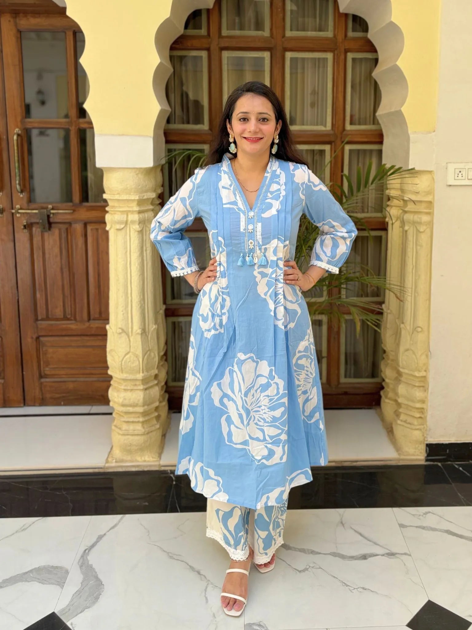 Beautiful Cotton Kurti Set